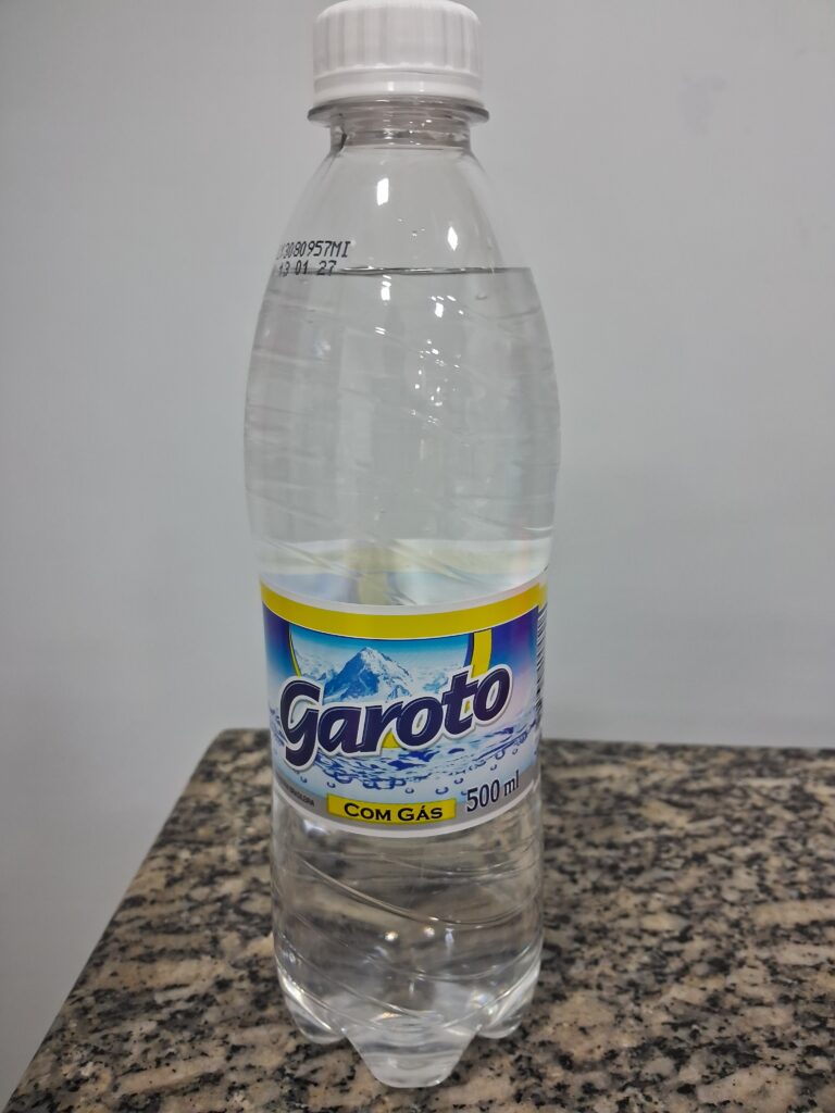 Agua com gas